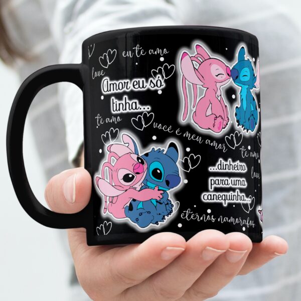 Kit Artes Canecas – Stitch in Love - Imagem 3
