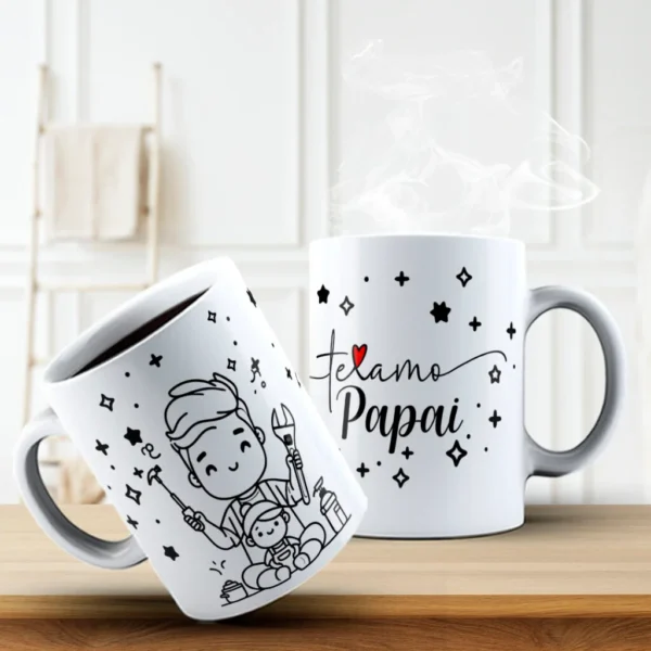 Pai Minimalista – 20 Artes para Canecas - Imagem 16