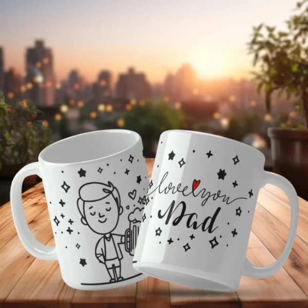 Pai Minimalista – 20 Artes para Canecas - Imagem 9