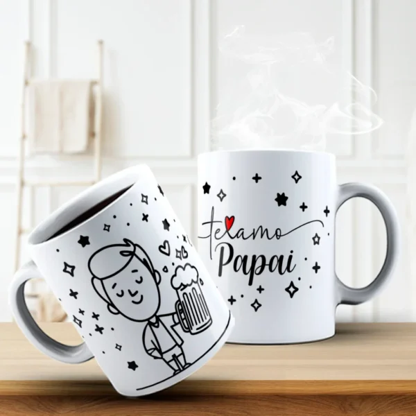 Pai Minimalista – 20 Artes para Canecas - Imagem 19