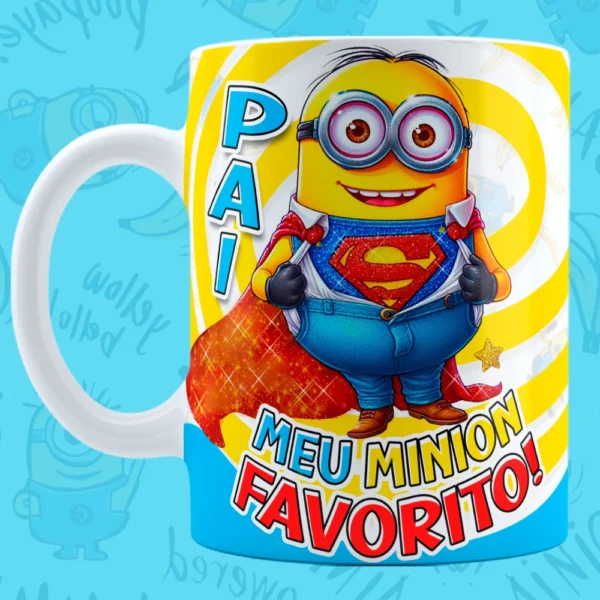 COMBO Pai Minions Divertido (Caneca Criativa) - Imagem 3