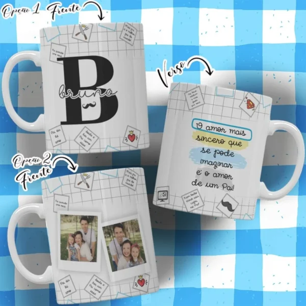 2 COMBOS Dia dos Pais – Alfabeto+Foto (Adilson) - Imagem 15