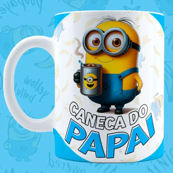 COMBO Pai Minions Divertido (Caneca Criativa) - Imagem 10