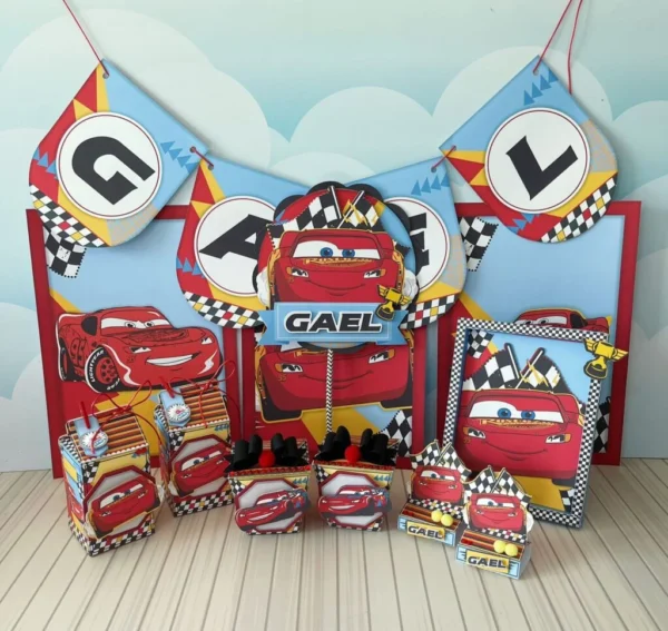 Carros Disney – Kit Festa Pronta