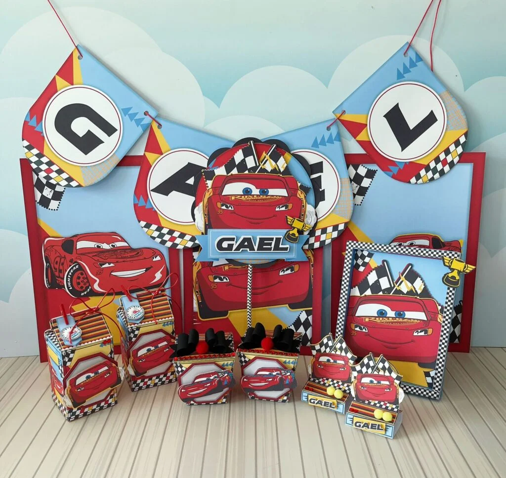 Carros Disney – Kit Festa Pronta