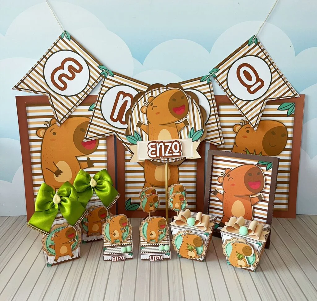 Capivara – Kit Festa Pronta
