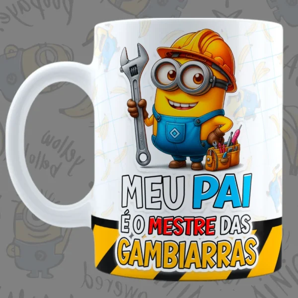 COMBO Pai Minions Divertido (Caneca Criativa) - Imagem 4