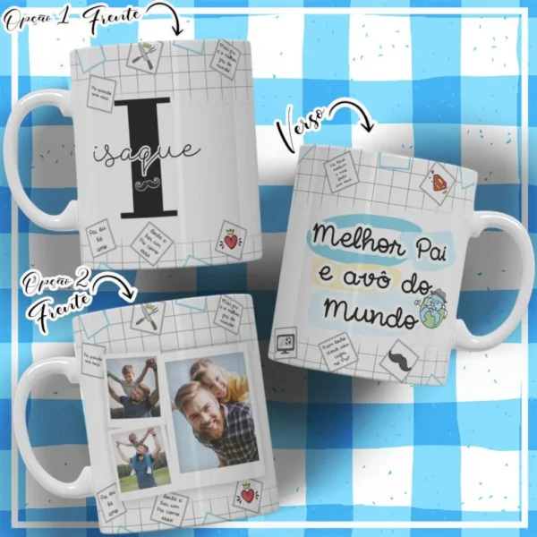 2 COMBOS Dia dos Pais – Alfabeto+Foto (Adilson) - Imagem 8