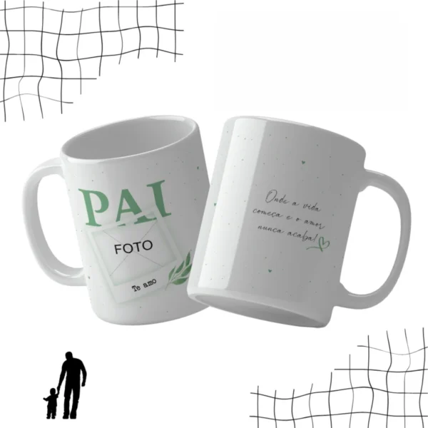 Dia dos Pais Minimalista – Estampas Canecas - Imagem 21