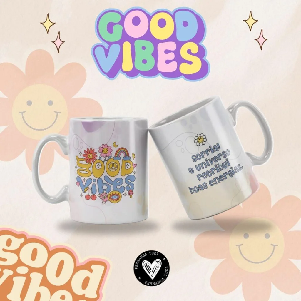 Good Vibes – Estampas Canecas
