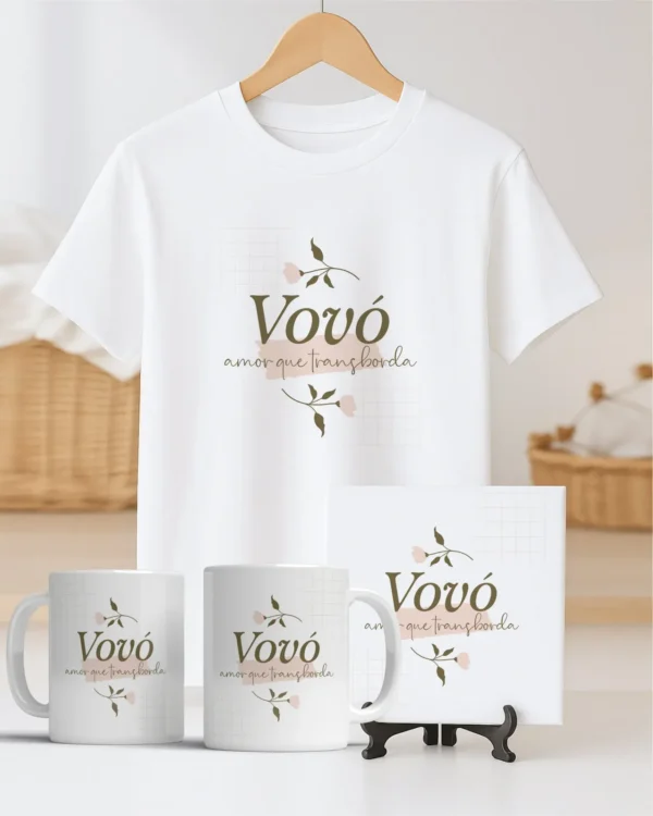 TRIO Caneca | Camisa | Azulejo Avós V4 (Vintage) - Imagem 21