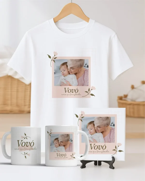 TRIO Caneca | Camisa | Azulejo Avós V4 (Vintage) - Imagem 27
