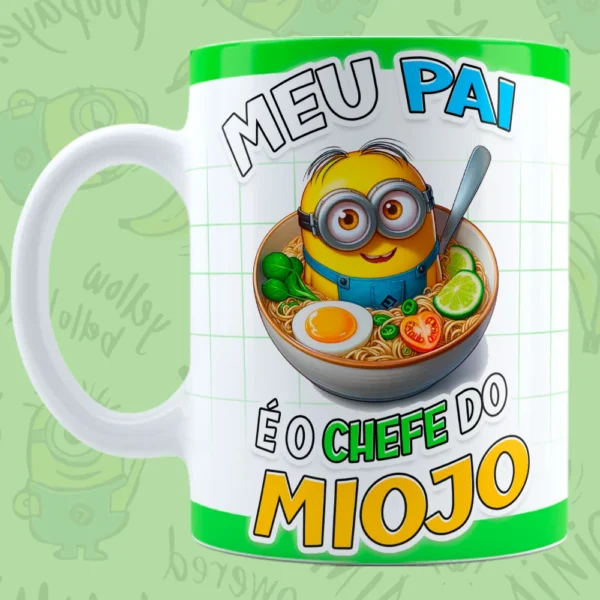 COMBO Pai Minions Divertido (Caneca Criativa) - Imagem 12