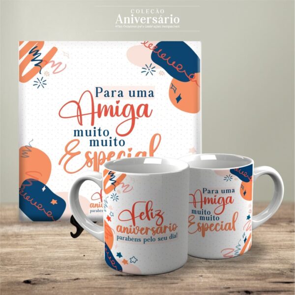 Artes Canecas e Azulejos Aniversário V24 (Vintage) - Imagem 13