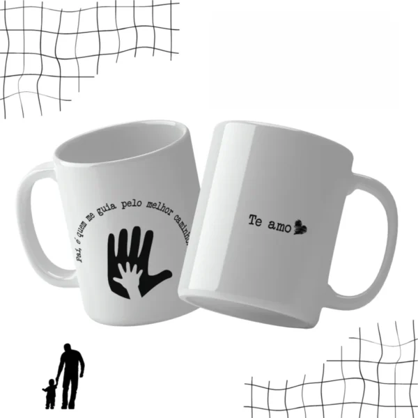 Dia dos Pais Minimalista – Estampas Canecas - Imagem 16