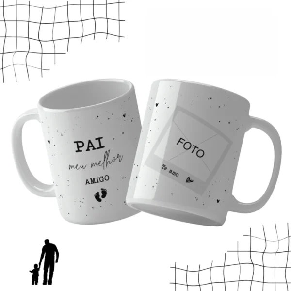 Dia dos Pais Minimalista – Estampas Canecas - Imagem 15