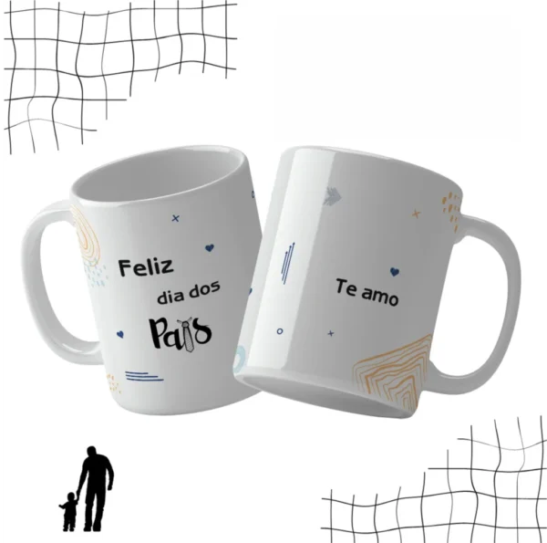 Dia dos Pais Minimalista – Estampas Canecas - Imagem 14