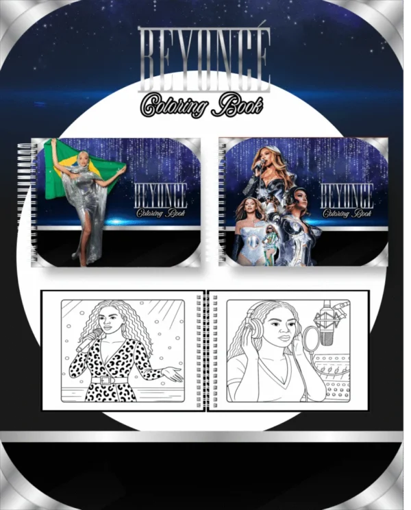 Beyonce – Big Livros de Colorir