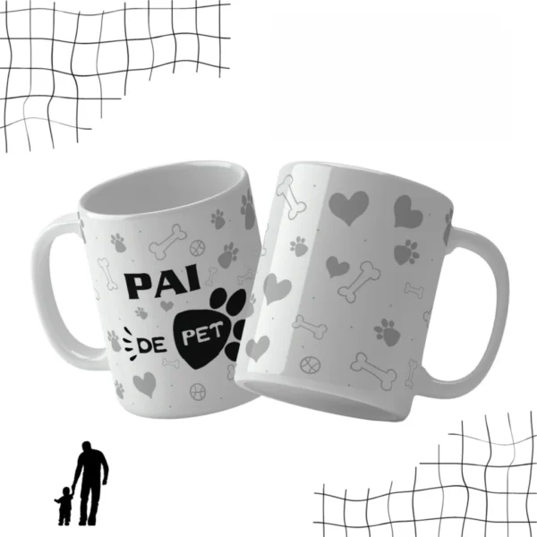 Dia dos Pais Minimalista – Estampas Canecas - Imagem 11