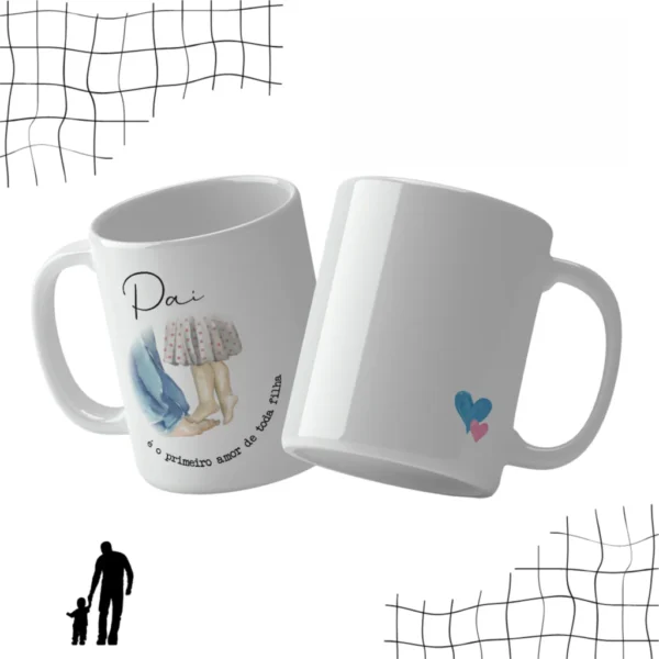Dia dos Pais Minimalista – Estampas Canecas - Imagem 10