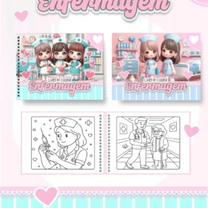 Enfermagem – Big Livros de Colorir