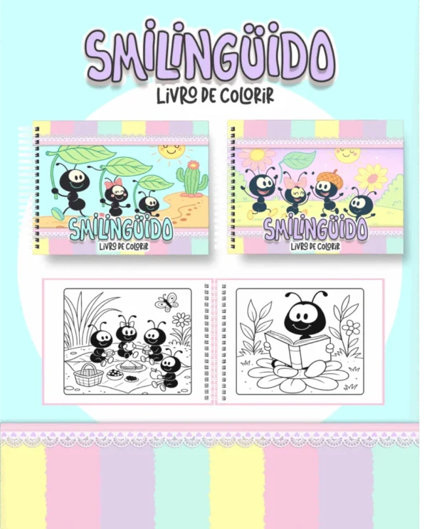 Smilinguido – Big Livros de Colorir