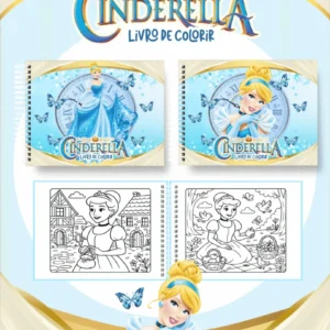 Cinderela – Big Livros de Colorir