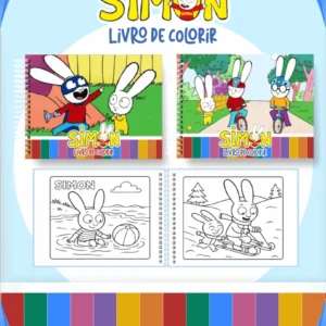 Simon – Big Livros de Colorir