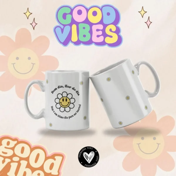 Good Vibes – Estampas Canecas - Imagem 4