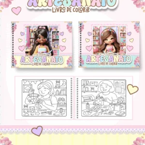 I Love Artesanato – Big Livros de Colorir
