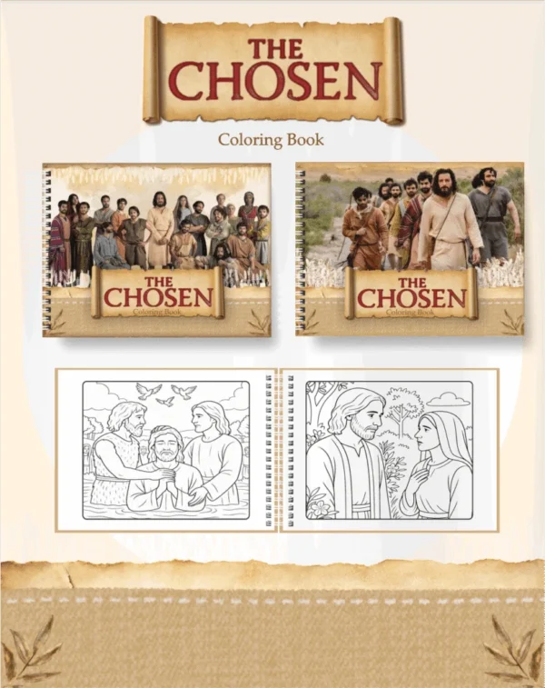 The Chosen – Big Livros de Colorir