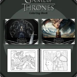 Game Of Thrones – Big Livros de Colorir