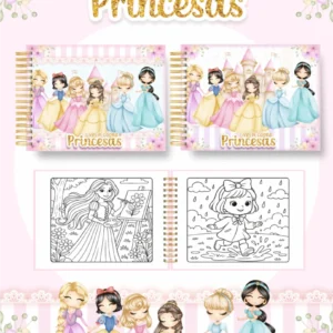 Princesas 2 – Big Livros de Colorir