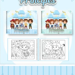 Principes – Big Livros de Colorir