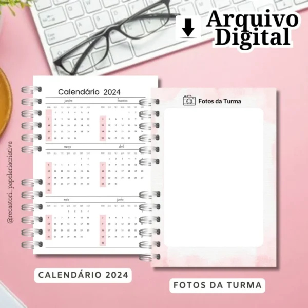 Caderno Escola Para Pioneiros Feminino - Imagem 4