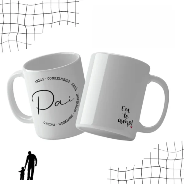 Dia dos Pais Minimalista – Estampas Canecas - Imagem 7