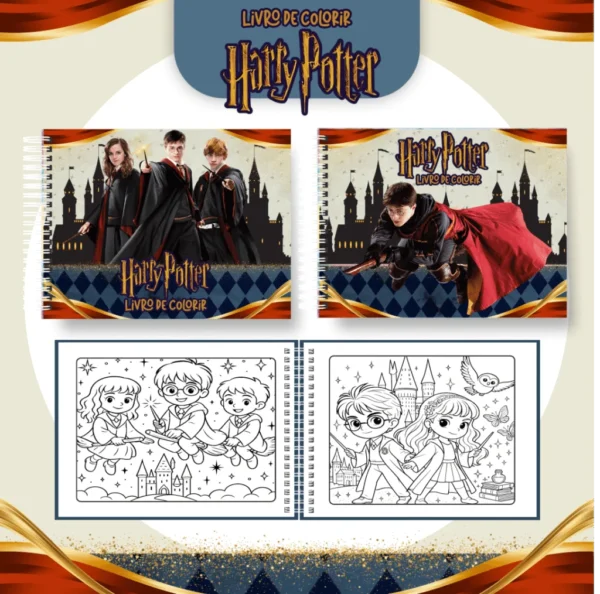 Harry Potter – Big Livros de Colorir