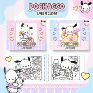 Pochacco – Big Livros de Colorir