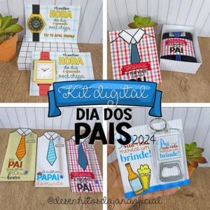 COMBO Mimos – Dia dos Pais  (Desenhitos da Jana)