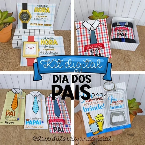 COMBO Mimos – Dia dos Pais  (Desenhitos da Jana)