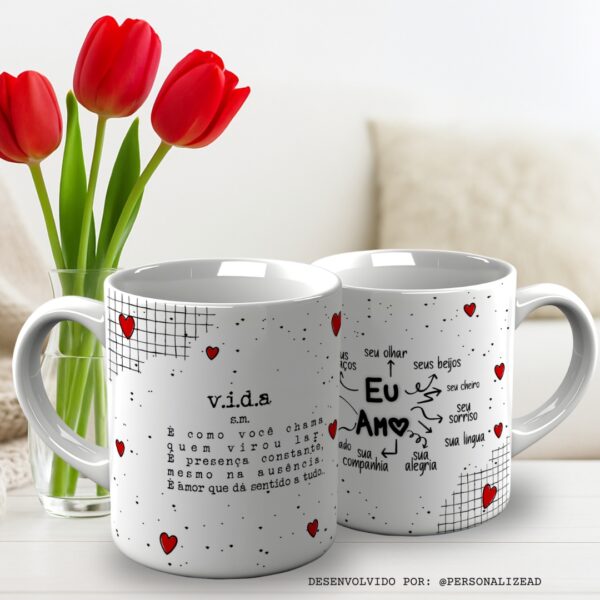 Arte Caneca Namorados: O Significado de Ser A Gente – C1 - Imagem 5