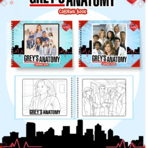 Grey’s Anatomy – Big Livros de Colorir 2