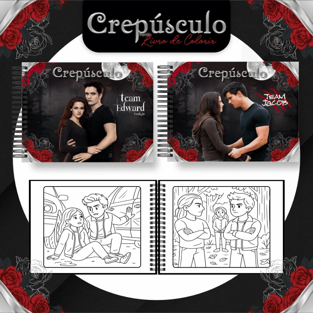 Crepúsculo – Big Livros de Colorir
