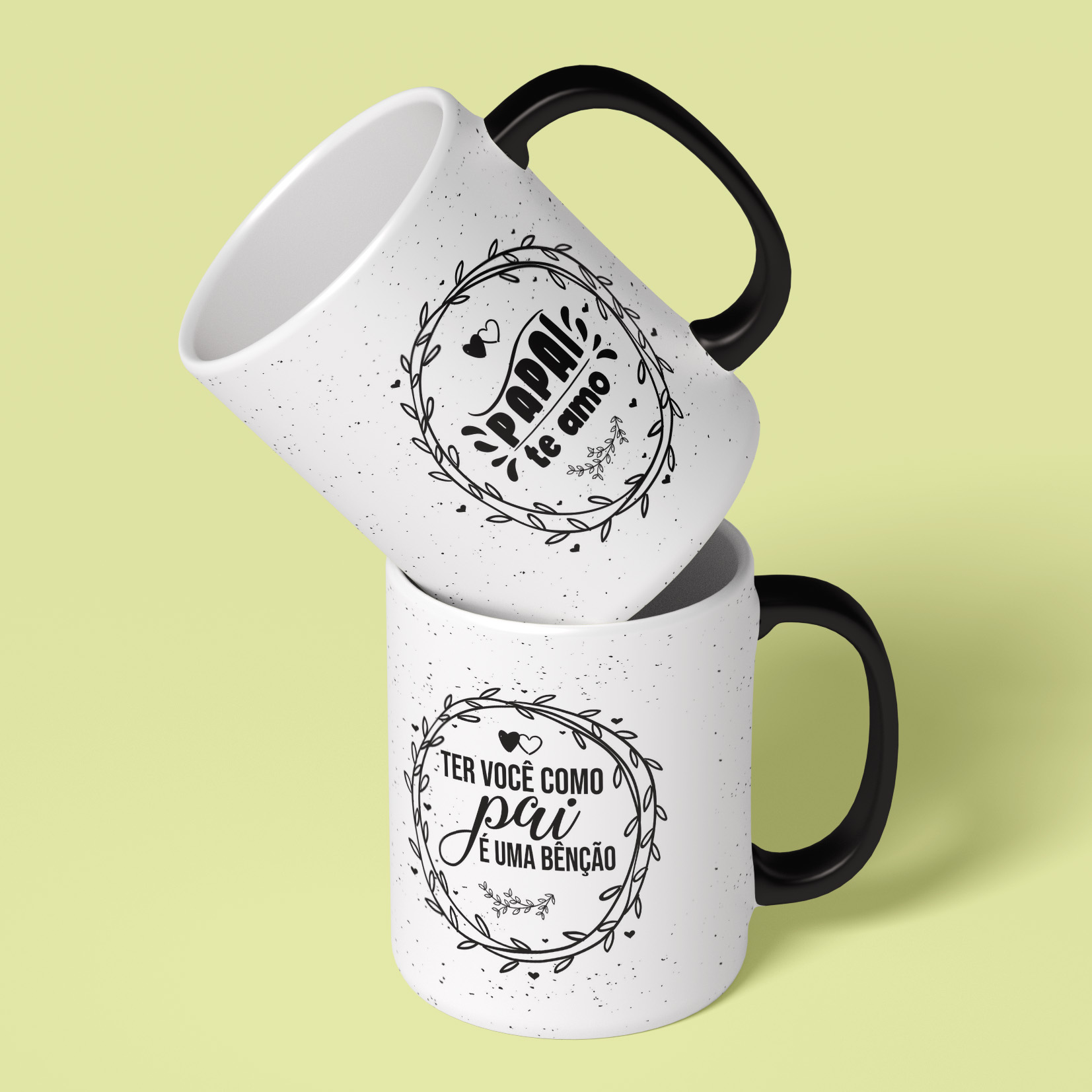 Kit Canecas Minimalistas – Dia dos Pais