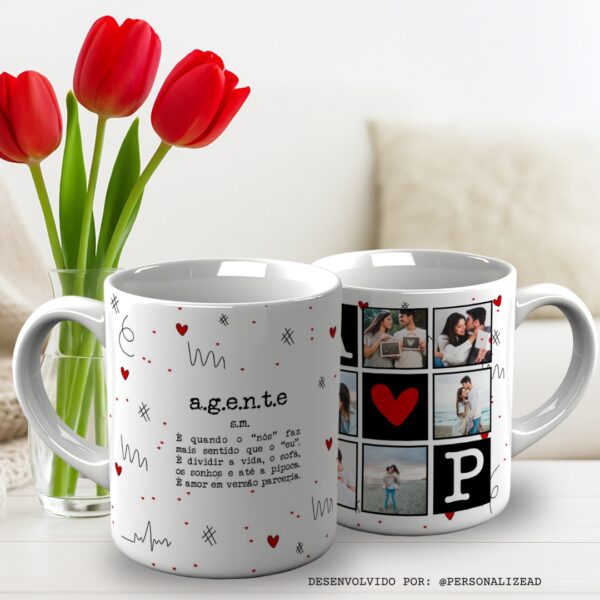Arte Caneca Namorados: O Significado de Ser A Gente – C1 - Imagem 4