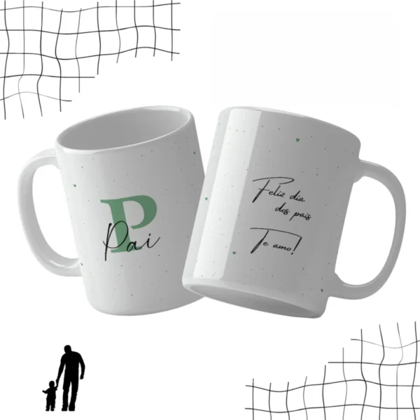 Dia dos Pais Minimalista – Estampas Canecas - Imagem 3
