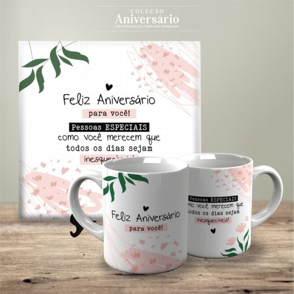 Artes Canecas e Azulejos Aniversário V24 (Vintage) - Imagem 17