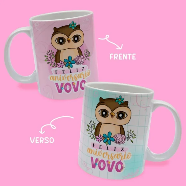 Combo Aniversário – Estampas Canecas - Imagem 6