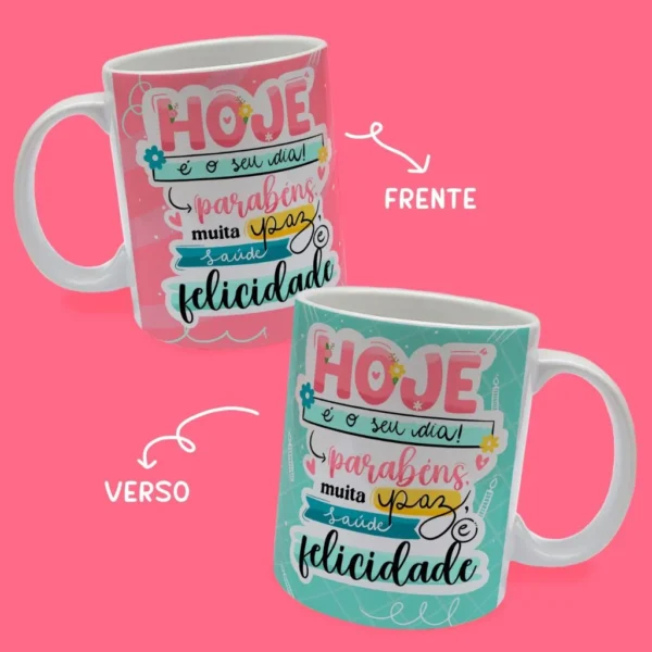 Combo Aniversário – Estampas Canecas - Imagem 7