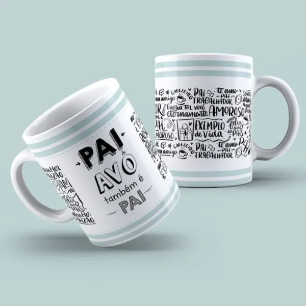 Kit Artes Caneca Frases – Dia dos Pais - Imagem 3